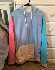 Colorful hoodie