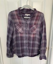 Purple Plaid Flannel