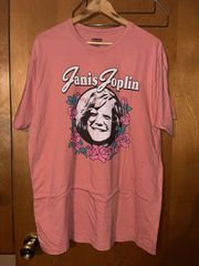 Janis Joplin T-shirt Size X-Large 