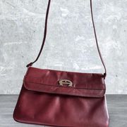 Aigner Leather Shoulder Bag 