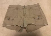 Khaki Cargo Shorts