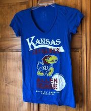 University of Kansas KU Jayhawks Graphic Tee