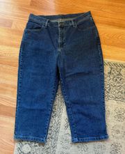 Riders Size 16 Cropped Jeans