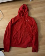 Womens Red  Fleece Hoodie