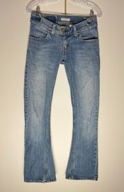 Levi’s Vintage Y2K  Jeans Low rise bootcut light Flared size 5M