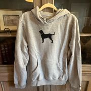 The Black Dog Sweatshirt hoodie. Size L