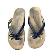 Vionic Comfort Sandals Navy Blue Size 10