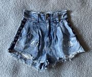 Hayden small jean shorts