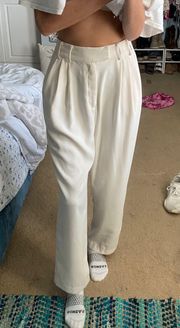 Steven Madden Cream Trousers