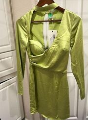 Saints + Secrets NWT Cut Out Top Dress Size XS