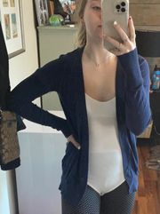 Navy Blue Cardigan 