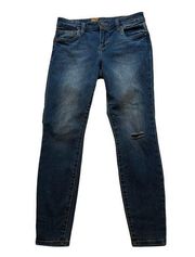 Kut From The Cloth Distressed Knee Skinny Jeans