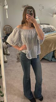 Cute Summer Off Shoulder Strapless Shirt