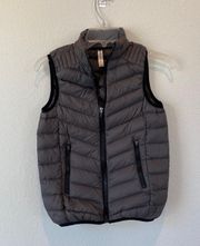 Grey Quilted Vest Size XS