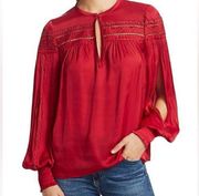 Ramy Brook NWT Marist Puff Sleeve Blouse