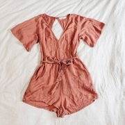 Mauve Pink Romper