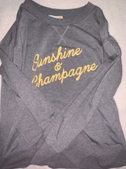 Sunshine And champagne Sweatshirt