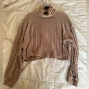Altar’d State mauve cowled turtleneck sweater. Size M