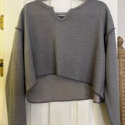 Urban Outfitters  Crop Long Sleeve Shirt