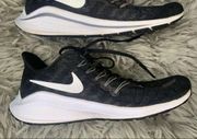 Nike  React Zoom Vomero 14 black & white women’s running shoe size 6.5