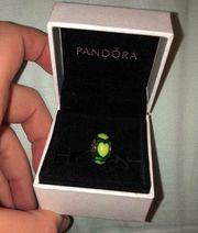 Pandora Green Heart Charm