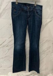 Hudson Signature Bootcut Style W170DHA Color GLZ (medium stonewashed blue) jeans
