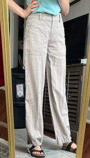 [Lole] Organic Cotton and Hemp Tan Pants- Size 4