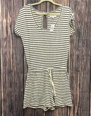 Lou & Grey for Loft | cotton striped romper