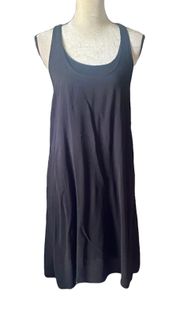 -BLACK TANK DRESS