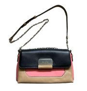 Stuart Weitzman Eastside Colorblock Leather Crossbody Bag