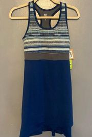 NWT Title Nine Stretchy Blue Tennis Dress