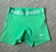 Pro Green Shorts
