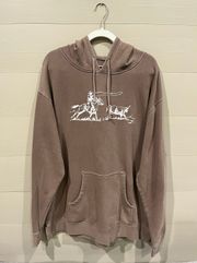 Lunabelle West brown western sweatshirt 