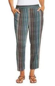 NWT Womens  Geometric Fusion Pull On Pants - Sz XXL