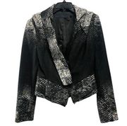 L.A.M.B. Gwen Stefani Women’s Sz 10 Chevron border print blazer Jacket