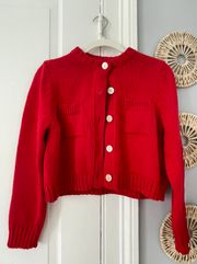 Red Cardigan