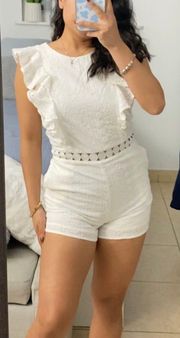 Revolve  White Romper