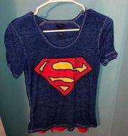 Superman T-shirt with Cape