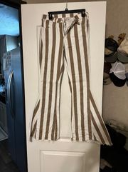 Trendy Bell Striped jeans