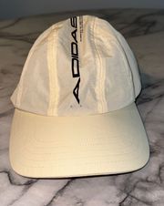 Adidas 7 Panel Hat Cap men's women's OSFM Recycled Nylon Running Cycling ivory