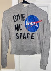 nasa cropped sweatshirt