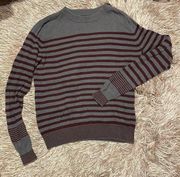 Bdg Urban Outfitters Gray & Black Long Sleeve Sweater