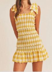 Sincerely Jules Dress Gingham Print Preppy Dress