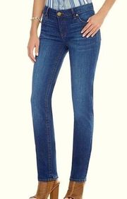 Kut From Kloth Stevie Straight Leg Blue Denim Jeans ~ Woman’s 6 ~ 28” Inseam