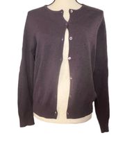 100% Cashmere Women's Cardigan Size L