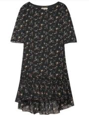 NWT Saint Laurent floral silk dress