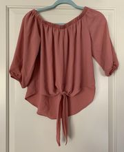 Pink Blouse