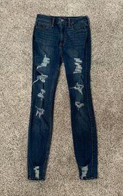 Hollister Ultra High rise Super Skinny Jeans