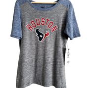 47 Women's Houston Texan's Short Sleeve Tee-Size Large-NWT‎