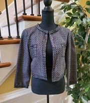 Olsenboye Tweed Crop Jacket NWT- Size Medium